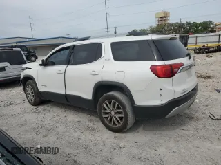2018 GMC Acadia SLE with VIN 1GKKNLLA6JZ203427, listed as a Copart auction lot 50992845 with Not Provided miles and Salvage Title. Bid and sale history available at DreamBid. Image 2.