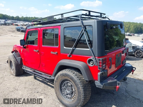2016 Jeep Wrangler Unlimited Rubicon with VIN 1C4HJWFG7GL128994, listed as a IAAI auction lot 40503403 with 85,950 mi miles. Bid and sale history available at carsss.com. Image 3.