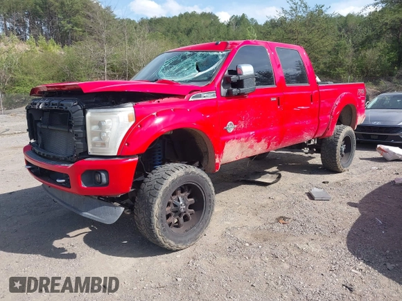 2016 Ford F-250 Lariat z VIN 1FT7W2BT7GEA63075, wystawiony jako IAAI lot #41837115 z przebiegiem 140 110 mil mil oraz . Historia ofert i sprzedaży dostępna na DreamBid. Obrazek 2.