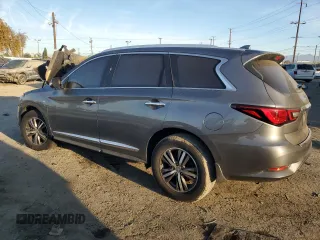 2019 Infiniti QX60 LUXE with VIN 5N1DL0MN0KC533719, listed as a Copart auction lot 85961954 with 0 mi miles and Salvage Title. Bid and sale history available at carsss.com. Image 2.