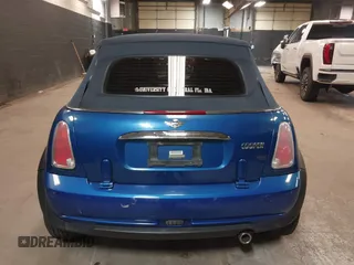 2005 MINI Convertible with VIN WMWRF33555TF63632, listed as a IAAI auction lot 42166640 with 102,559 mi miles and . Bid and sale history available at DreamBid. Image 16.