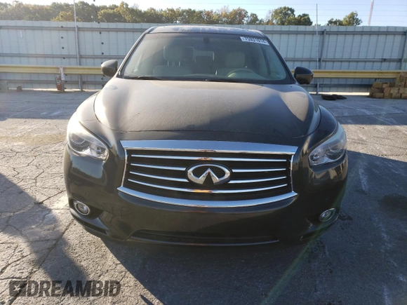 2013 Infiniti JX35 with VIN 5N1AL0MN2DC301547, listed as a Copart auction lot 75931014 with 134,695 mi miles and Salvage Title. Bid and sale history available at carsss.com. Image 5.