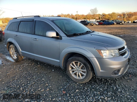 2015 Dodge Journey SXT with VIN 3C4PDCBG3FT612817, listed as a Copart auction lot 81181274 with 135,329 mi miles and Salvage Title. Bid and sale history available at carsss.com. Image 4.