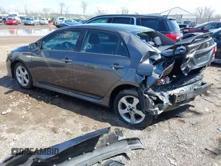 2013 Toyota Corolla L with VIN 2T1BU4EE2DC009044, listed as a IAAI auction lot 42007214 with 168,067 mi miles. Bid and sale history available at carsss.com. Image 3.