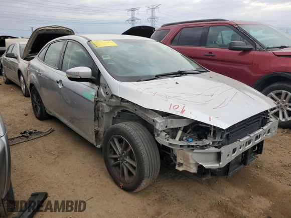 2017 Ford Focus SE with VIN 1FADP3F27HL339281, listed as a Copart auction lot 48755015 with 98,941 mi miles and Salvage Title. Bid and sale history available at carsss.com. Image 4.