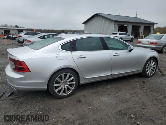 2018 Volvo S90 Inscription with VIN LVY992MLXJP008251, listed as a Copart auction lot 52602955 with 30,281 mi miles and Salvage Title. Bid and sale history available at carsss.com. Image 3.
