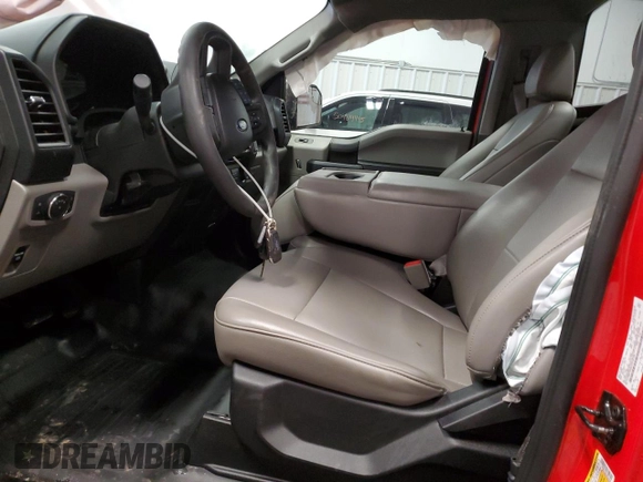 2018 Ford F-150 XL with VIN 1FTMF1EB6JFD30708, listed as a Copart auction lot 50289565 with 26,757 mi miles and Salvage Title. Bid and sale history available at carsss.com. Image 7.