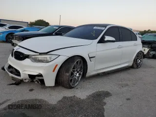2015 BMW M3 with VIN WBS3C9C59FP805116, listed as a Copart auction lot 65659003 with 105,223 mi miles. Bid and sale history available at carsss.com. Image 1.