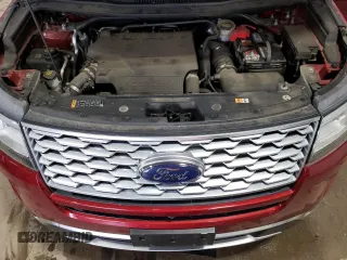 2019 Ford Explorer Platinum with VIN 1FM5K8HT7KGA78276, listed as a Copart auction lot 60153105 with 67,394 mi miles and Salvage title. Bid and sale history available at DreamBid. Image 12.