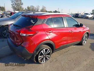 2019 Nissan Kicks SV with VIN 3N1CP5CU3KL493055, listed as a IAAI auction lot 41313642 with 57,520 mi miles. Bid and sale history available at carsss.com. Image 4.