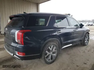 2020 Hyundai Palisade SEL with VIN KM8R3DHE3LU105338, listed as a Copart auction lot 44519315 with 134,946 mi miles and Salvage Title. Bid and sale history available at carsss.com. Image 3.