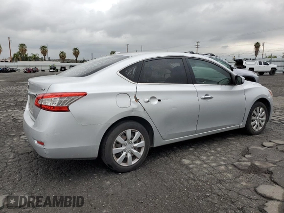 2015 Nissan Sentra SV with VIN 3N1AB7AP2FL665404, listed as a Copart auction lot 53753965 with 150,134 mi miles and Clean Title. Bid and sale history available at carsss.com. Image 3.
