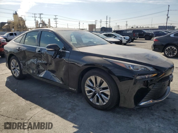 2023 Toyota Mirai XLE with VIN JTDAAAAAXPA009226, listed as a Copart auction lot 42652835 with 12,973 mi miles and Salvage Title. Bid and sale history available at carsss.com. Image 4.