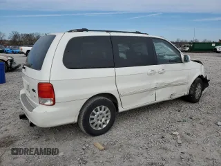 2002 Kia Sedona LX with VIN KNDUP131326320226, listed as a Copart auction lot 42018795 with 178,935 mi miles and Salvage Title. Bid and sale history available at carsss.com. Image 3.