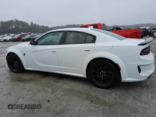 2023 Dodge Charger SRT Hellcat Redeye Widebody with VIN 2C3CDXL96PH618406, listed as a Copart auction lot 88406485 with 9,509 mi miles and Clean Title. Bid and sale history available at carsss.com. Image 2.