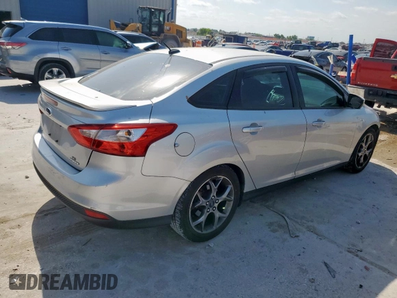 2014 Ford Focus SE with VIN 1FADP3F26EL174643, listed as a Copart auction lot 53564475 with 74,444 mi miles and Salvage Title. Bid and sale history available at carsss.com. Image 3.