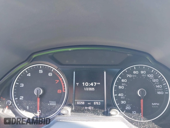 2013 Audi Q5 Premium Plus with VIN WA1LFBFP5DA041388, listed as a IAAI auction lot 41218589 with 82,258 mi miles. Bid and sale history available at carsss.com. Image 7.