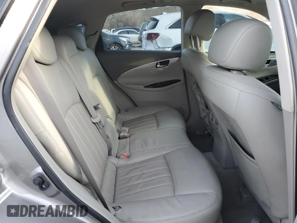 2008 Infiniti EX Journey with VIN JNKAJ09F58M355077, listed as a Copart auction lot 81540644 with Not Provided miles and Salvage Title. Bid and sale history available at DreamBid. Image 11.