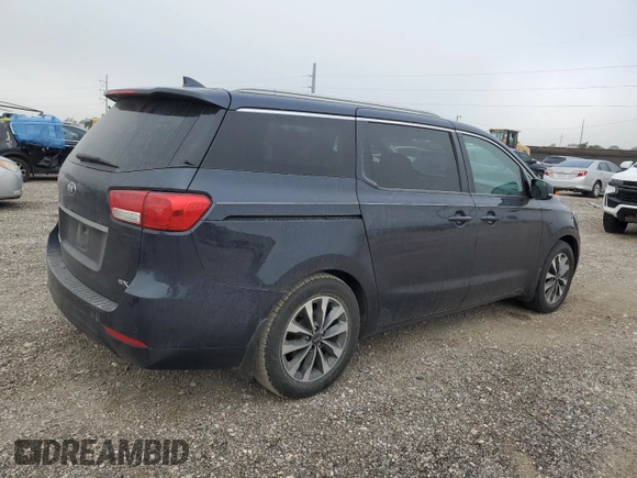 2015 Kia Sedona SX with VIN KNDMC5C17F6036123, listed as a Copart auction lot 58172094 with 128,585 mi miles and Clean Title. Bid and sale history available at carsss.com. Image 3.