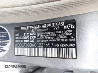2012 Mercedes-Benz C 300 Sport z VIN WDDGF8BB6CR227659, wystawiony jako IAAI lot #42707331 z przebiegiem 131 822 mil mil oraz . Historia ofert i sprzedaży dostępna na DreamBid. Obrazek 9.