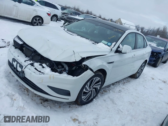 2021 Volkswagen Jetta SEL with VIN 3VWE57BU4MM016475, listed as a IAAI auction lot 41350821 with 27,782 mi miles and . Bid and sale history available at DreamBid. Image 16.
