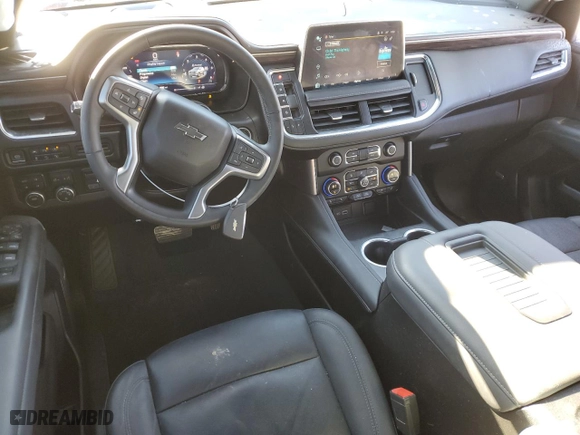 2023 Chevrolet Tahoe Z71 with VIN 1GNSKPKD6PR474169, listed as a Copart auction lot 45186835 with 58,611 mi miles and Salvage Title. Bid and sale history available at carsss.com. Image 8.