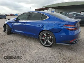 2024 Genesis G70 Sport Advanced with VIN KMTG54SE6RU139864, listed as a Copart auction lot 44240815 with 5,758 mi miles and Clean Title. Bid and sale history available at DreamBid. Image 2.