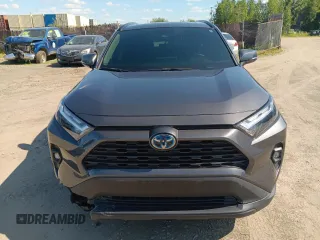 2022 Toyota RAV4 Hybrid XLE Premium with VIN 2T3B6RFV8NW035595, listed as a Copart auction lot 63302015 with 31,764 mi miles and Salvage title. Bid and sale history available at DreamBid. Image 5.