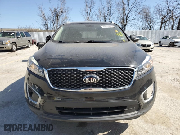 2018 Kia Sorento LX with VIN 5XYPG4A38JG372465, listed as a Copart auction lot 49063795 with 95,432 mi miles and Salvage Title. Bid and sale history available at carsss.com. Image 5.