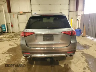 2022 Mercedes-Benz GLE 450 with VIN 4JGFB5KB3NA601982, listed as a Copart auction lot 46053525 with 32,653 mi miles and Salvage title. Bid and sale history available at DreamBid. Image 6.