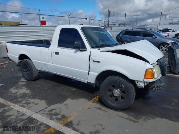 2005 Ford Ranger XL with VIN 1FTYR10U95PA65011, listed as a IAAI auction lot 41777534 with 1 mi miles. Bid and sale history available at carsss.com. Image 1.