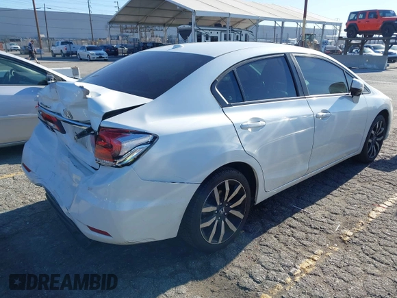 2015 Honda Civic EX-L z VIN 19XFB2F98FE224168, wystawiony jako IAAI lot #42232023 z przebiegiem 98 417 mil mil oraz . Historia ofert i sprzedaży dostępna na DreamBid. Obrazek 4.