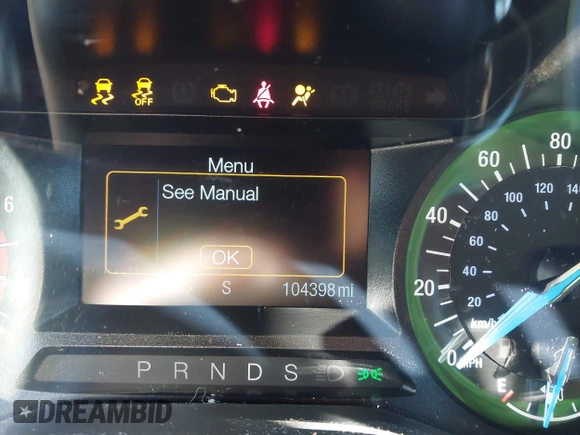 2015 Ford Fusion SE with VIN 3FA6P0H76FR277032, listed as a IAAI auction lot 41807581 with 104,398 mi miles. Bid and sale history available at carsss.com. Image 15.