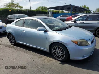 2007 Scion tC Spec with VIN JTKDE167270167234, listed as a Copart auction lot 53991915 with 157,207 mi miles and Salvage Title. Bid and sale history available at carsss.com. Image 4.