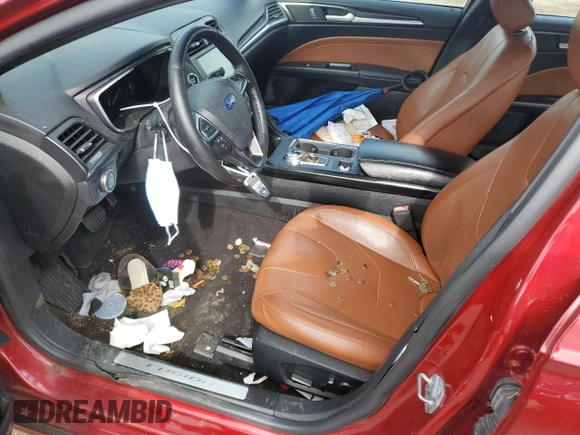 2019 Ford Fusion Titanium with VIN 3FA6P0D99KR206523, listed as a Copart auction lot 61007545 with 87,715 mi miles and Clean title. Bid and sale history available at DreamBid. Image 7.
