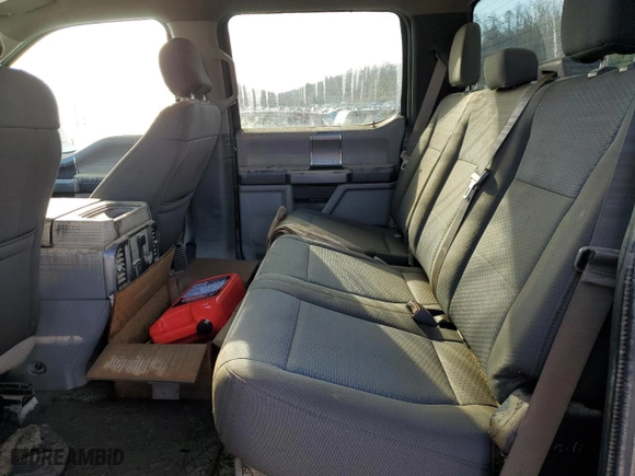 2017 Ford Super Duty F-250 SRW Lariat with VIN 1FT7W2BT9HED54565, listed as a Copart auction lot 46055405 with 0 mi miles and Salvage Title. Bid and sale history available at carsss.com. Image 10.