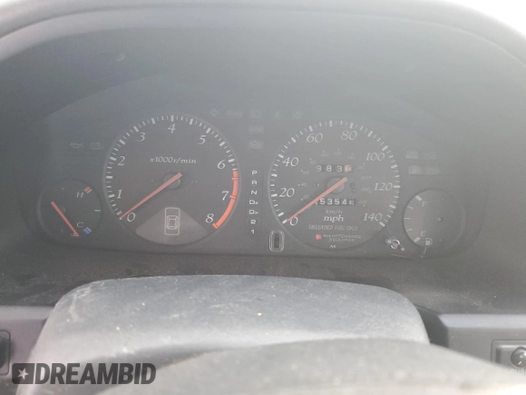 1999 Acura CL Premium z VIN 19UYA2250XL002300, wystawiony jako Copart lot #86815504 z przebiegiem 253 545 mil mil oraz Szkoda całkowita • Salvage title. Historia ofert i sprzedaży dostępna na DreamBid. Obrazek 9.