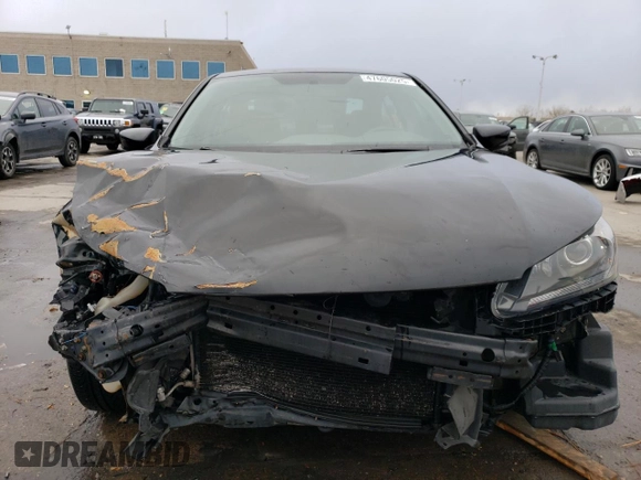 2014 Honda Accord Sedan LX with VIN 1HGCR2F37EA200036, listed as a Copart auction lot 47605025 with 114,417 mi miles and Salvage Title. Bid and sale history available at carsss.com. Image 5.