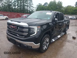 2024 GMC Sierra 1500 SLT with VIN 3GTUUDED6RG275549, listed as a IAAI auction lot 42481593 with 6,174 mi miles and . Bid and sale history available at DreamBid. Image 17.