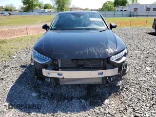 2023 Audi A4 S line Premium Plus with VIN WAUEAAF47PA005572, listed as a Copart auction lot 55026685 with 33,437 mi miles and Salvage Title. Bid and sale history available at DreamBid. Image 5.
