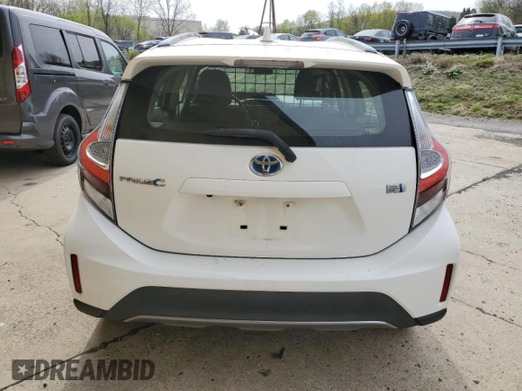 2018 Toyota Prius One z VIN JTDKDTB38J1615672, wystawiony jako Copart lot #53270015 z przebiegiem 55 974 mil mil oraz Czysty tytuł • Clean title. Historia ofert i sprzedaży dostępna na DreamBid. Obrazek 6.