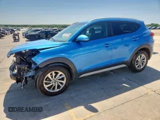 2018 Hyundai Tucson SEL with VIN KM8J3CA40JU642383, listed as a Copart auction lot 57391165 with 179,259 mi miles and Salvage title. Bid and sale history available at DreamBid. Image 1.