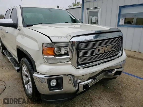 2014 GMC Sierra 1500 SLT with VIN 3GTU2VEC1EG382439, listed as a Copart auction lot 51769985 with 124,125 mi miles and Salvage Title. Bid and sale history available at DreamBid. Image 13.