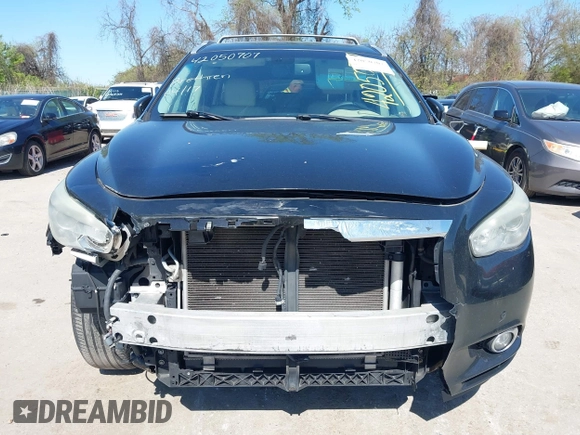 2015 Infiniti QX60 with VIN 5N1AL0MM5FC512476, listed as a IAAI auction lot 42050707 with 138,911 mi miles and . Bid and sale history available at DreamBid. Image 6.