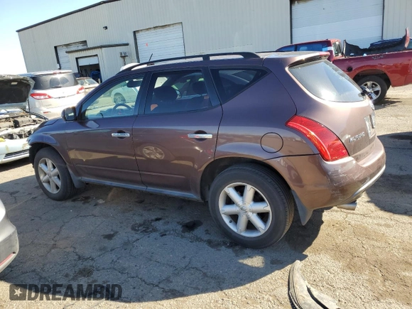 2003 Nissan Murano SE z VIN JN8AZ08W03W204919, wystawiony jako Copart lot #47119515 z przebiegiem 125 522 mil mil oraz Szkoda całkowita • Salvage title. Historia ofert i sprzedaży dostępna na DreamBid. Obrazek 2.