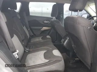 2018 Jeep Cherokee Latitude with VIN 1C4PJMCB8JD523356, listed as a Copart auction lot 58819505 with 107,182 mi miles and Salvage title. Bid and sale history available at DreamBid. Image 11.