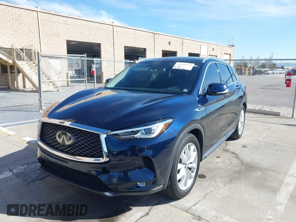 2019 Infiniti QX50 Essential with VIN 3PCAJ5M3XKF117723, listed as a IAAI auction lot 41549979 with 36,044 mi miles and . Bid and sale history available at DreamBid. Image 6.