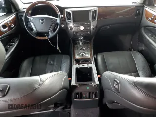 2012 Hyundai Equus Signature z VIN KMHGH4JH4CU056843, wystawiony jako Copart lot #48989495 z przebiegiem 87 458 mil mil oraz Szkoda całkowita • Salvage title. Historia ofert i sprzedaży dostępna na DreamBid. Obrazek 8.