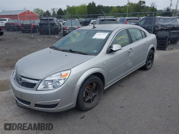 2008 Saturn Aura XE with VIN 1G8ZS57N78F145121, listed as a IAAI auction lot 42091294 with 151,642 mi miles. Bid and sale history available at carsss.com. Image 2.