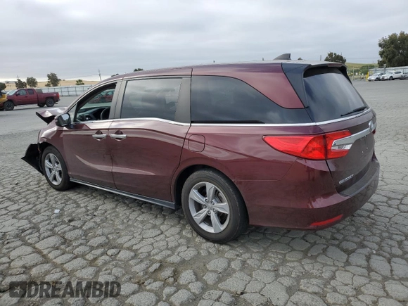 2019 Honda Odyssey EX z VIN 5FNRL6H59KB011620, wystawiony jako Copart lot #56070275 z przebiegiem 78 788 mil mil oraz Szkoda całkowita • Salvage title. Historia ofert i sprzedaży dostępna na DreamBid. Obrazek 2.